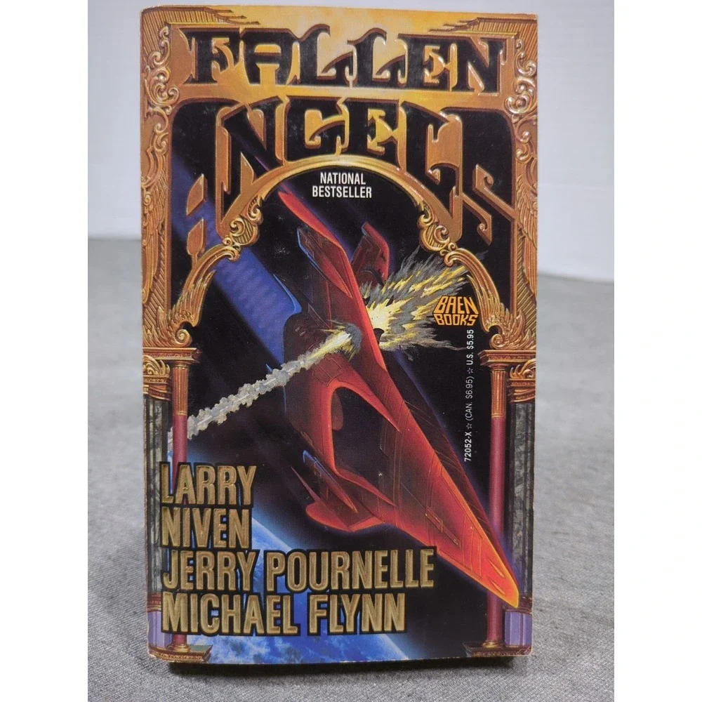 Fallen Angels Larry Niven Jerry Pournelle Baen Books 1st Printing 1991 VTG‎ PB